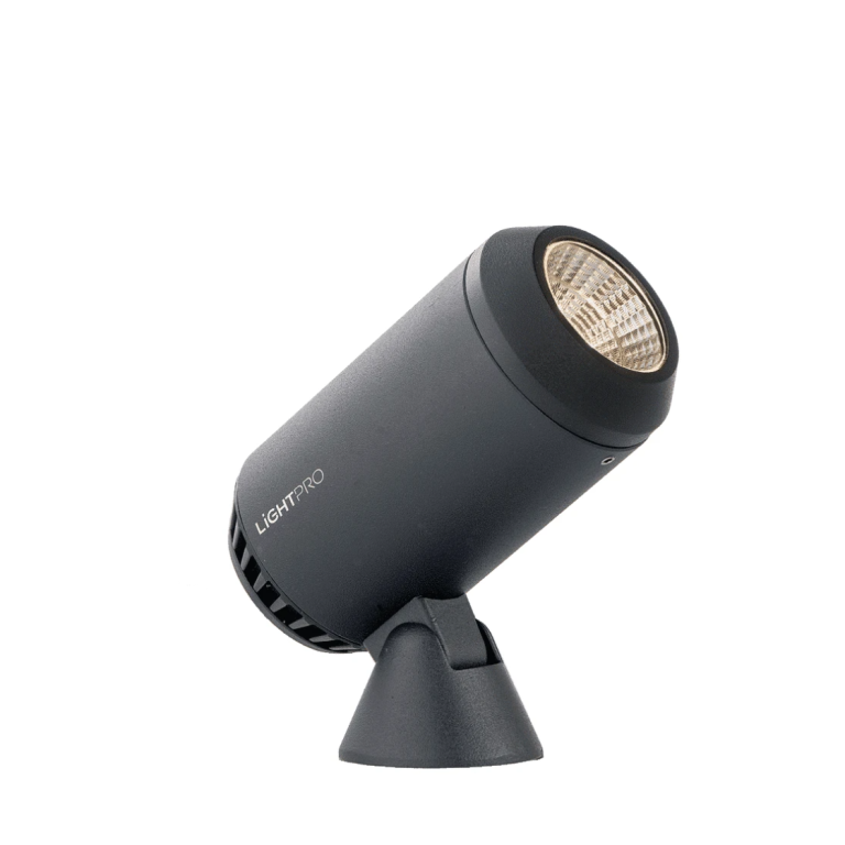 Utomhusspotlight för trädgårdsbelysning med markspett