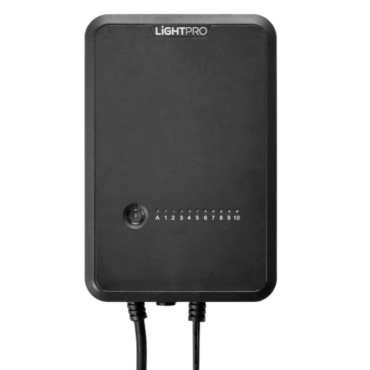 Transformator för lågspänningsbelysning utomhus