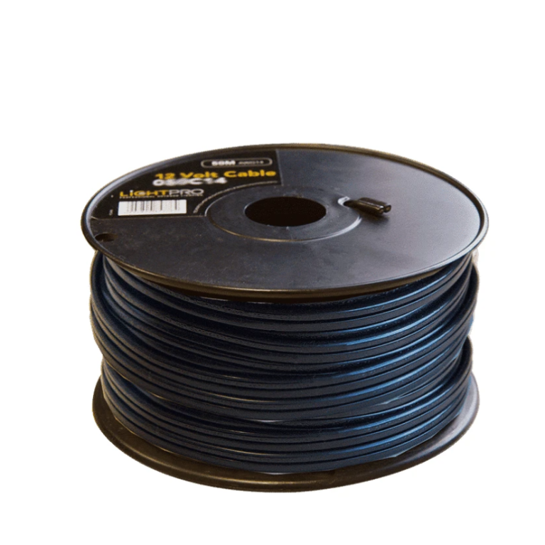 Lågspänningskabel för utomhusbelysning och trädgård